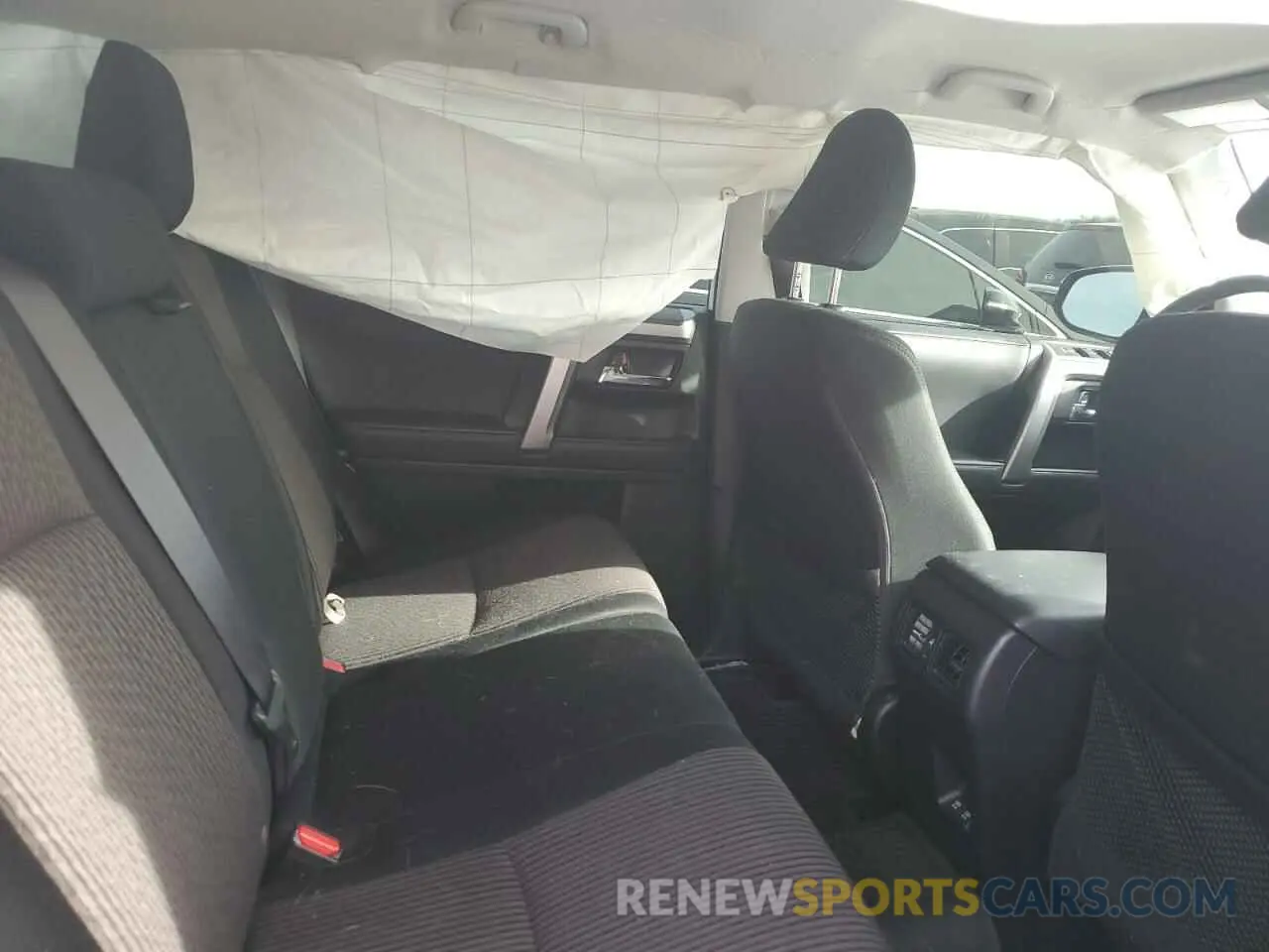 10 fotografías del automóvil dañado JTETU5JR0N6075292 TOYOTA 4RUNNER 2022