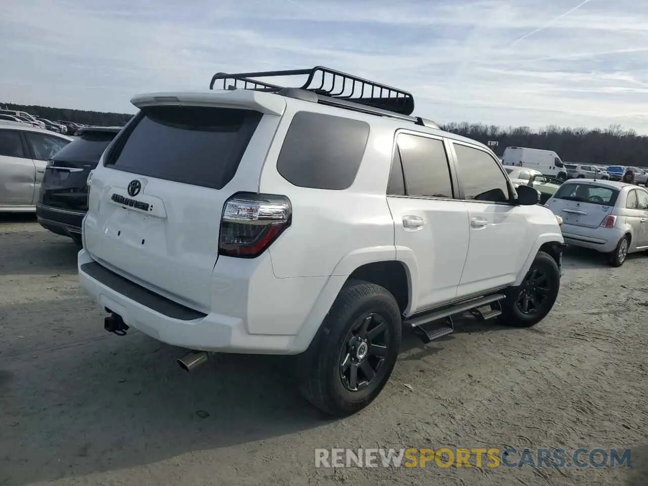 3 fotografías del automóvil dañado JTETU5JR0N6075292 TOYOTA 4RUNNER 2022