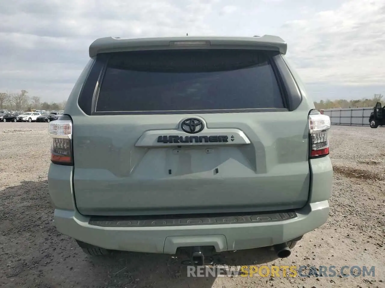 6 fotografías del automóvil dañado JTETU5JR1N6003694 TOYOTA 4RUNNER 2022