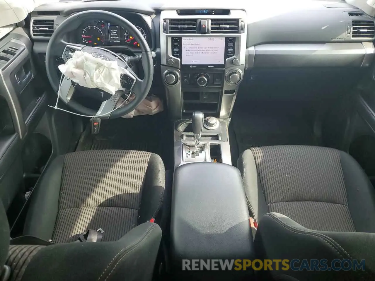 8 fotografías del automóvil dañado JTETU5JR1N6003694 TOYOTA 4RUNNER 2022
