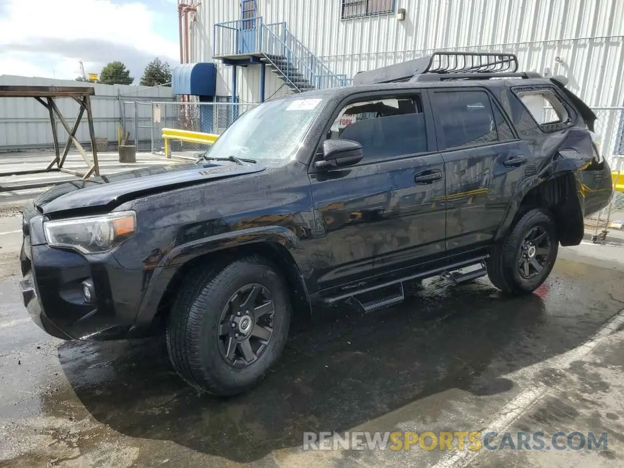 1 fotografías del automóvil dañado JTETU5JR8N6019228 TOYOTA 4RUNNER 2022