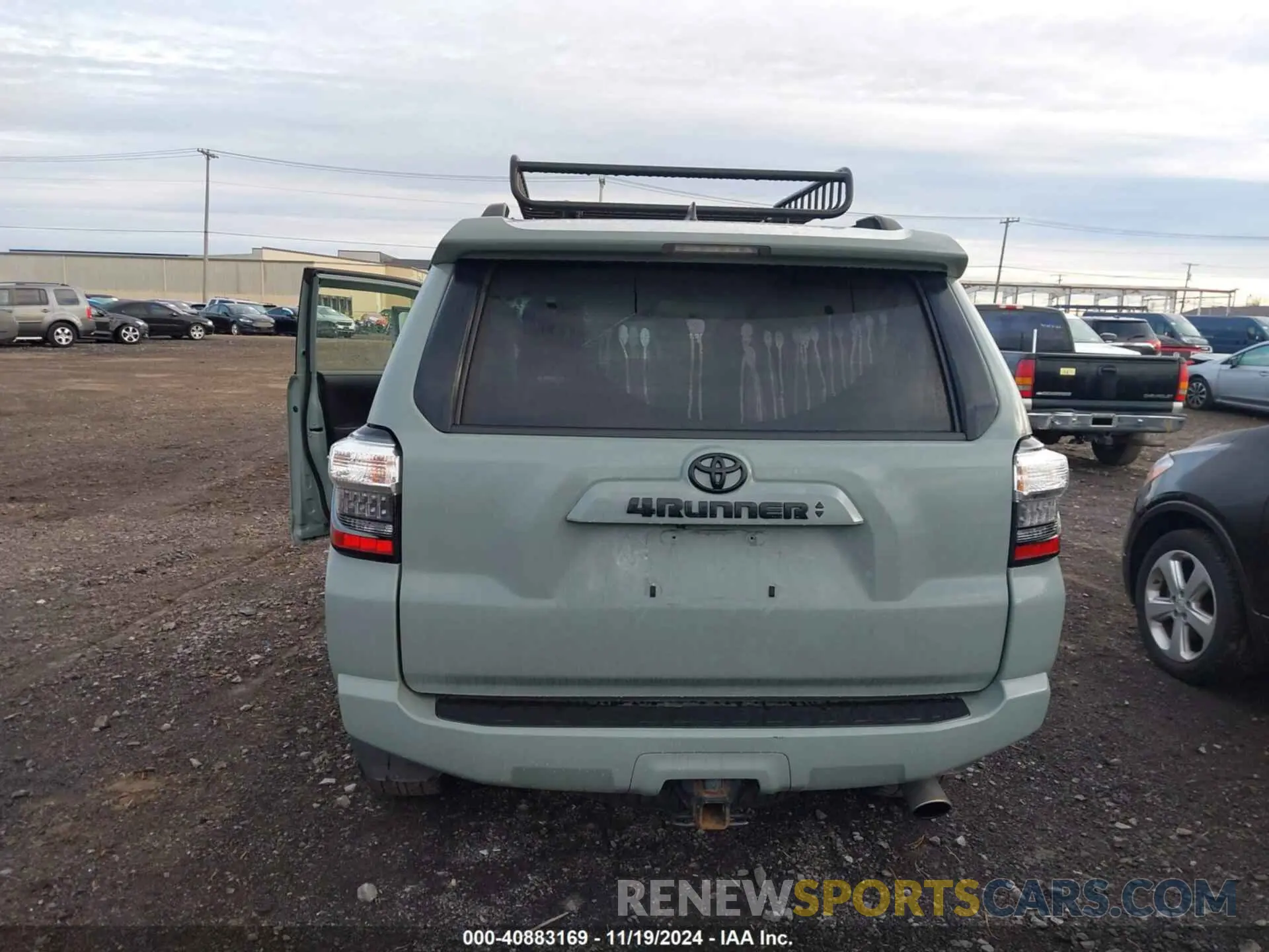 16 fotografías del automóvil dañado JTETU5JRXN6049783 TOYOTA 4RUNNER 2022