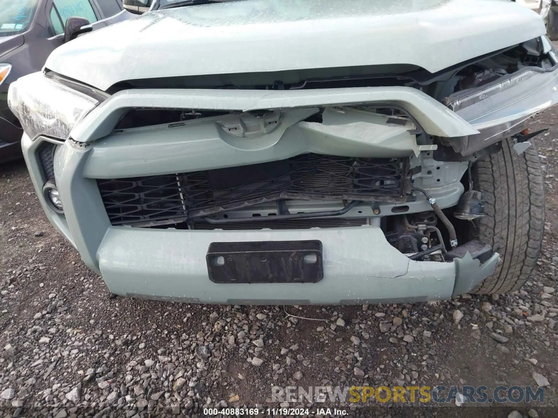 6 fotografías del automóvil dañado JTETU5JRXN6049783 TOYOTA 4RUNNER 2022