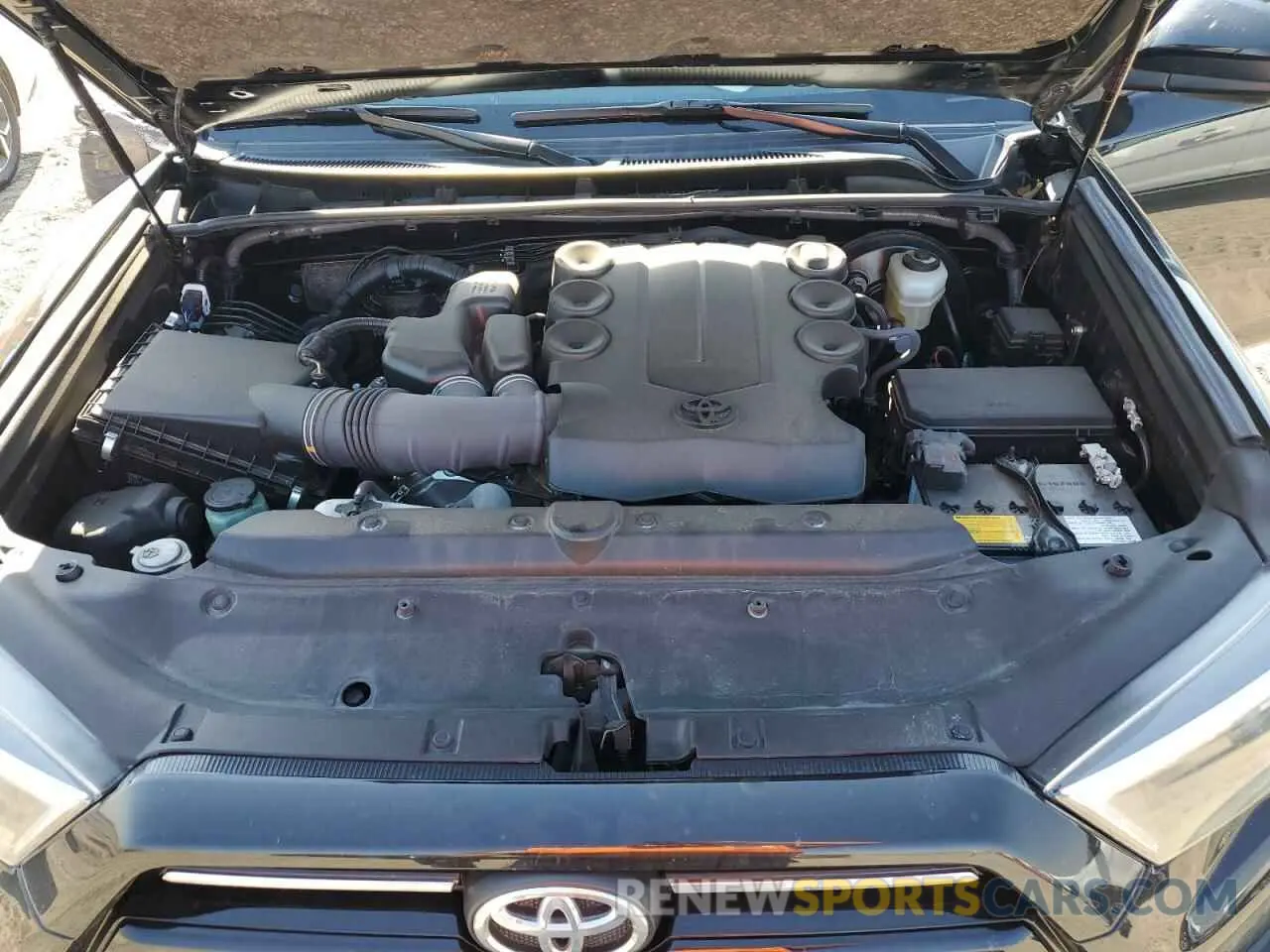 11 fotografías del automóvil dañado JTEAU5JR2P5282444 TOYOTA 4RUNNER 2023