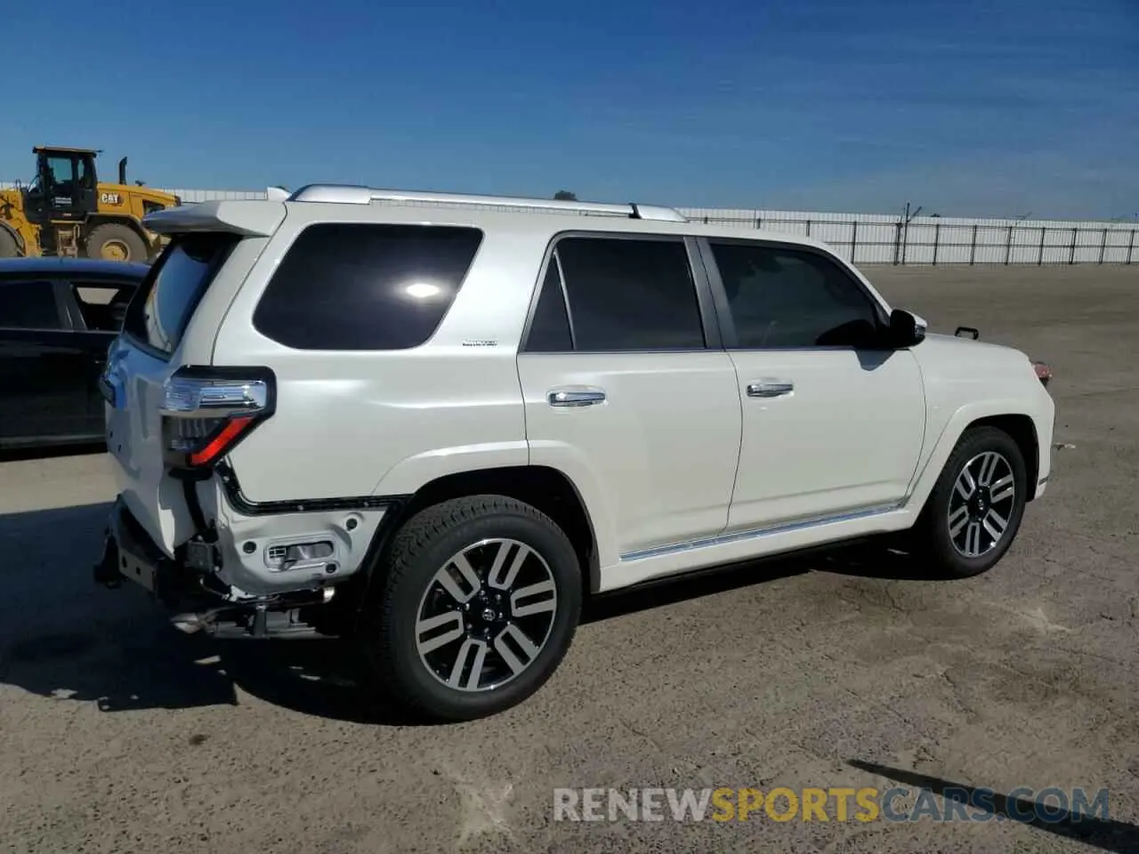 3 fotografías del automóvil dañado JTEDU5JR4P5301962 TOYOTA 4RUNNER 2023