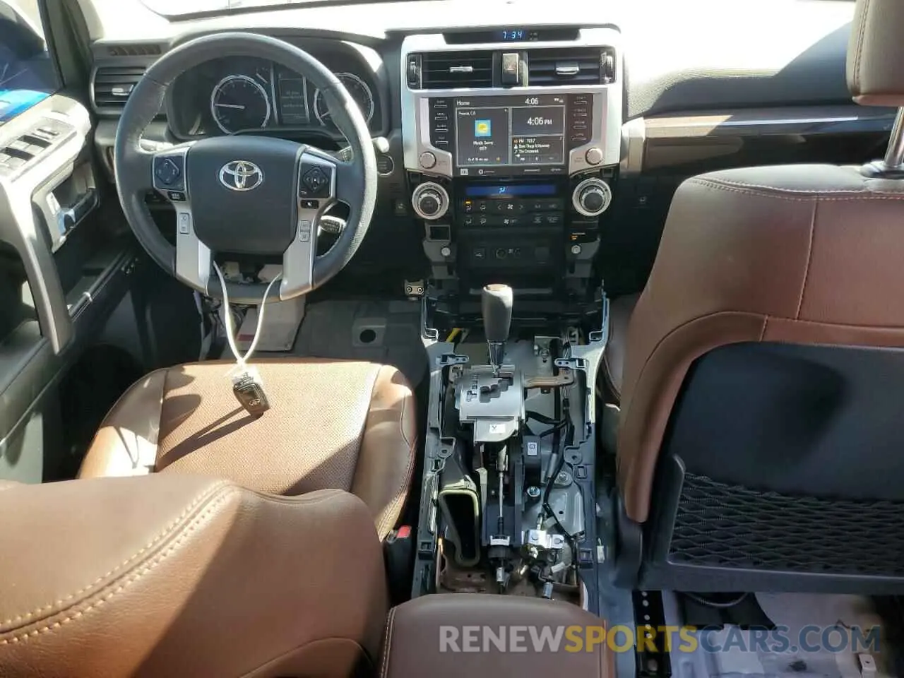 8 fotografías del automóvil dañado JTEDU5JR4P5301962 TOYOTA 4RUNNER 2023