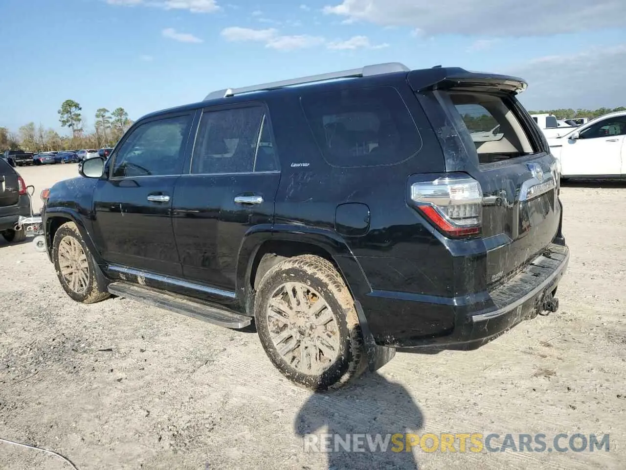 2 fotografías del automóvil dañado JTEDU5JR6P5287675 TOYOTA 4RUNNER 2023