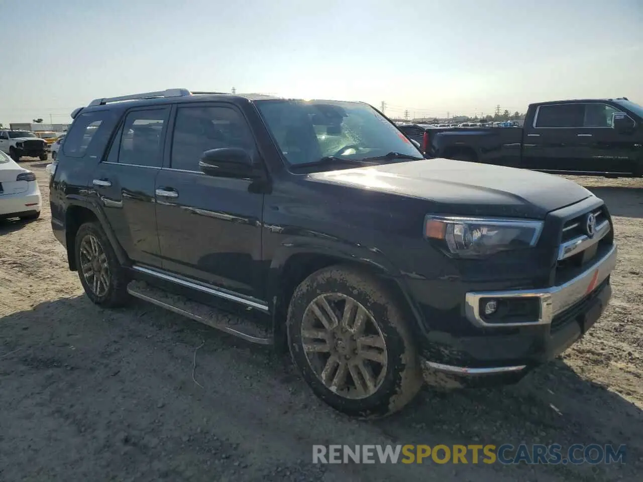 4 fotografías del automóvil dañado JTEDU5JR6P5287675 TOYOTA 4RUNNER 2023