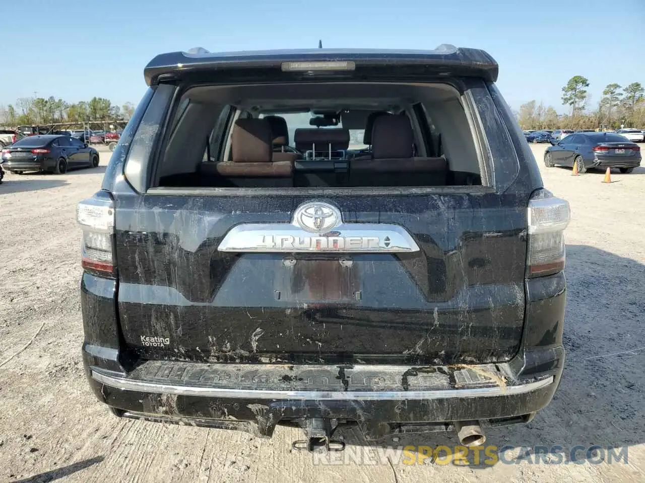 6 fotografías del automóvil dañado JTEDU5JR6P5287675 TOYOTA 4RUNNER 2023