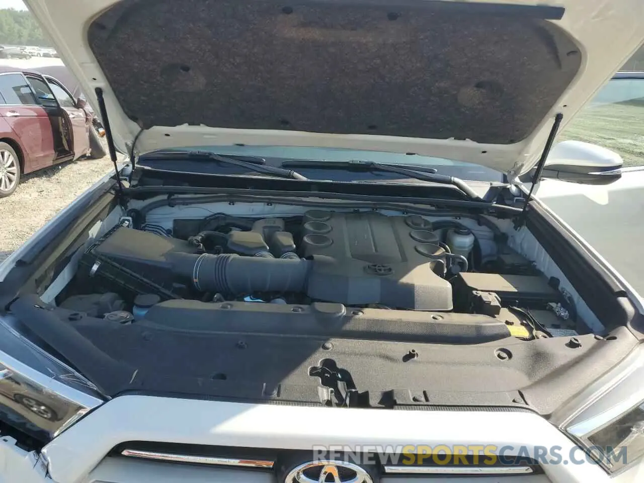 11 fotografías del automóvil dañado JTEDU5JRXP5285508 TOYOTA 4RUNNER 2023