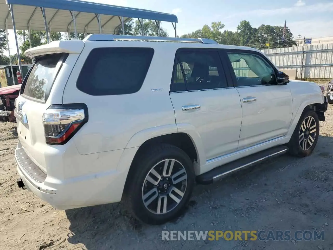 3 fotografías del automóvil dañado JTEDU5JRXP5285508 TOYOTA 4RUNNER 2023