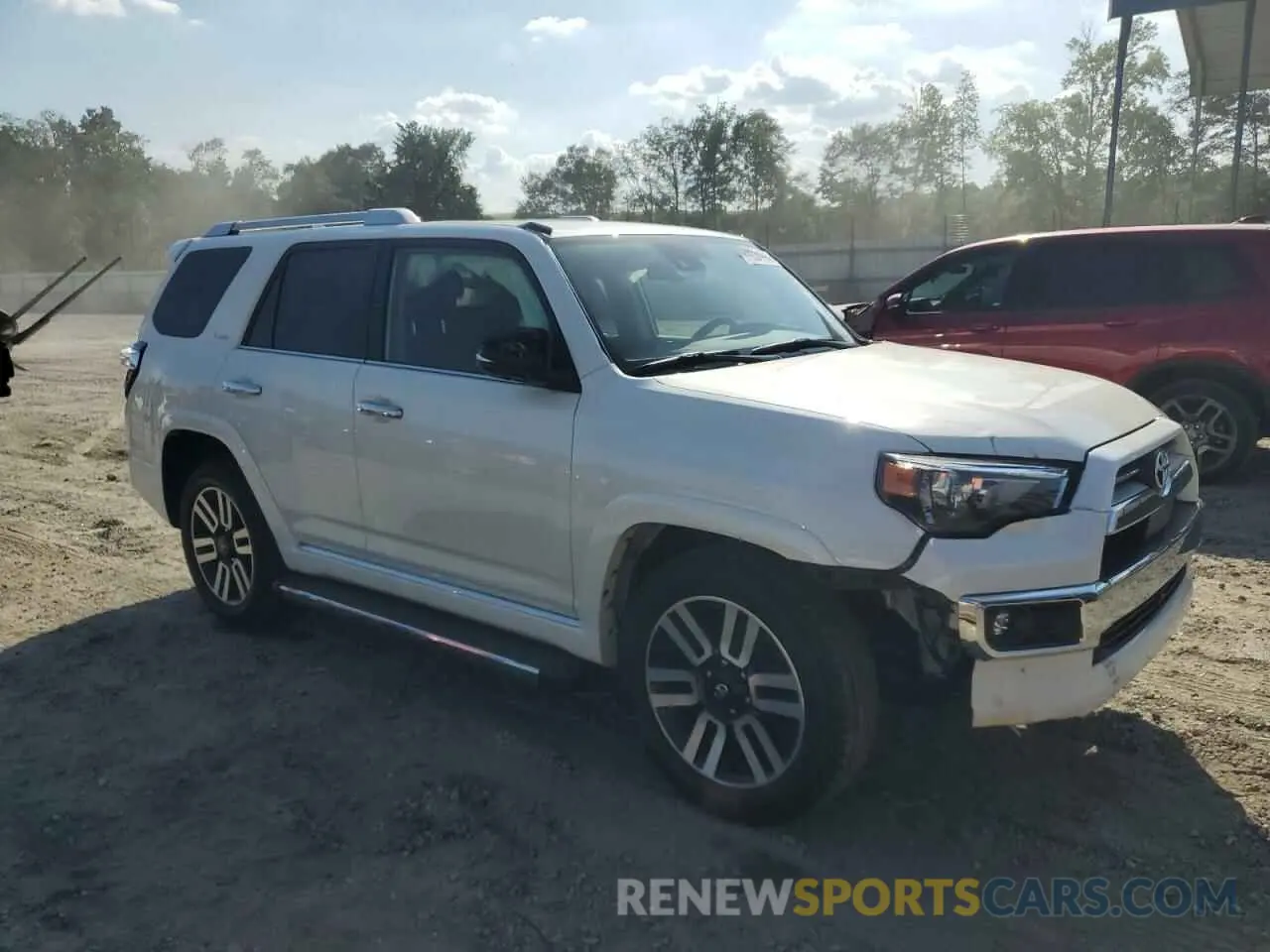 4 fotografías del automóvil dañado JTEDU5JRXP5285508 TOYOTA 4RUNNER 2023