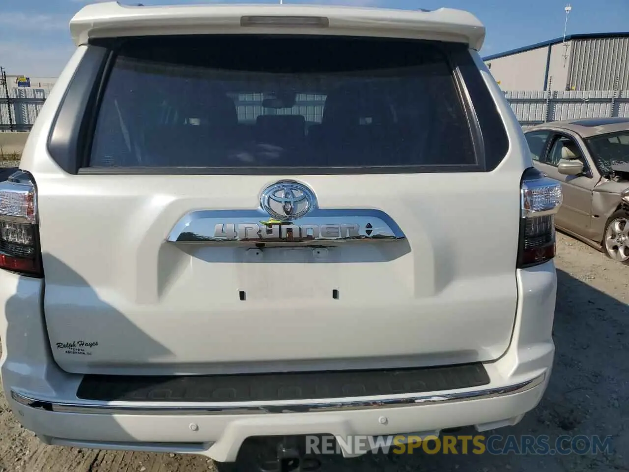 6 fotografías del automóvil dañado JTEDU5JRXP5285508 TOYOTA 4RUNNER 2023