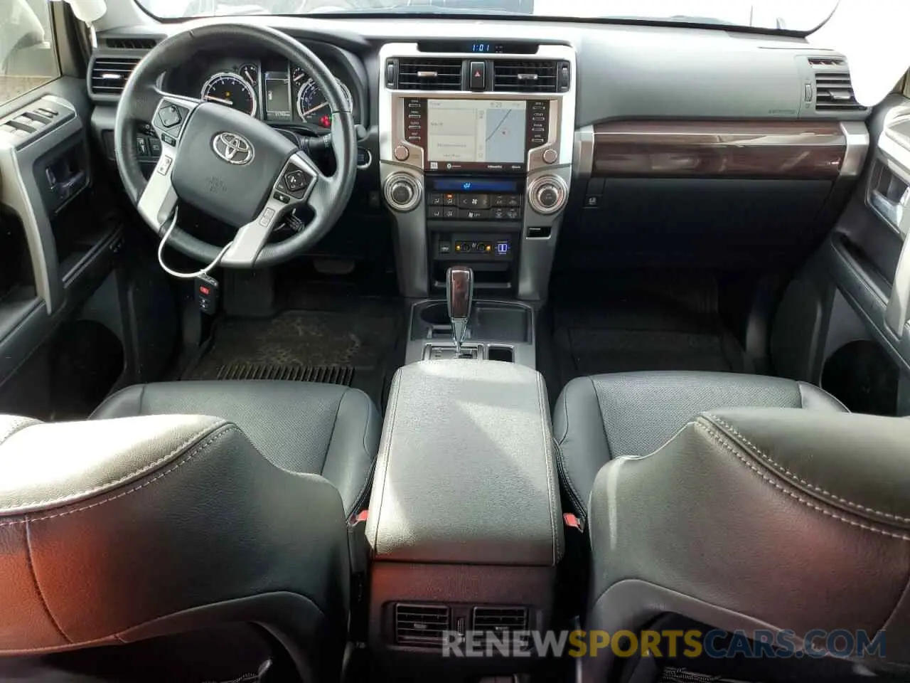 8 fotografías del automóvil dañado JTEDU5JRXP5285508 TOYOTA 4RUNNER 2023