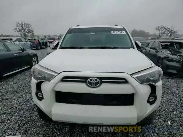 12 fotografías del automóvil dañado JTEEU5JR2P5289248 TOYOTA 4RUNNER 2023