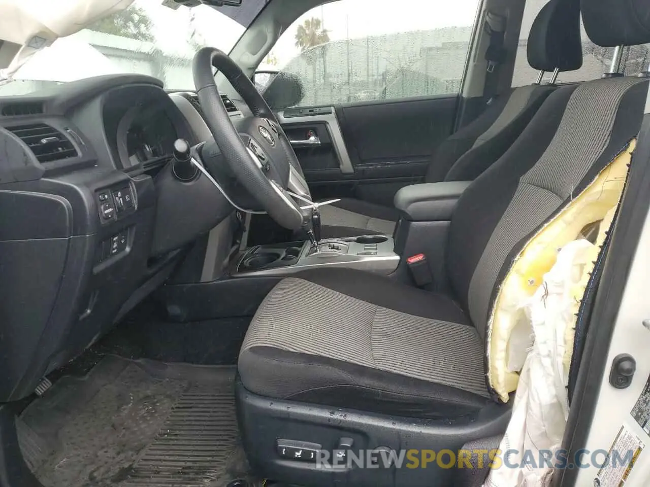 7 fotografías del automóvil dañado JTEEU5JR2P5289248 TOYOTA 4RUNNER 2023