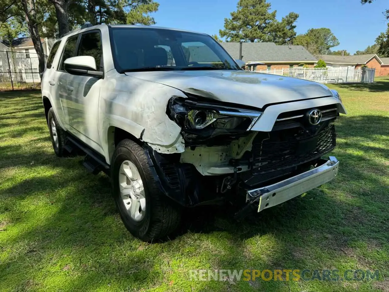 1 fotografías del automóvil dañado JTEEU5JR6P5279757 TOYOTA 4RUNNER 2023