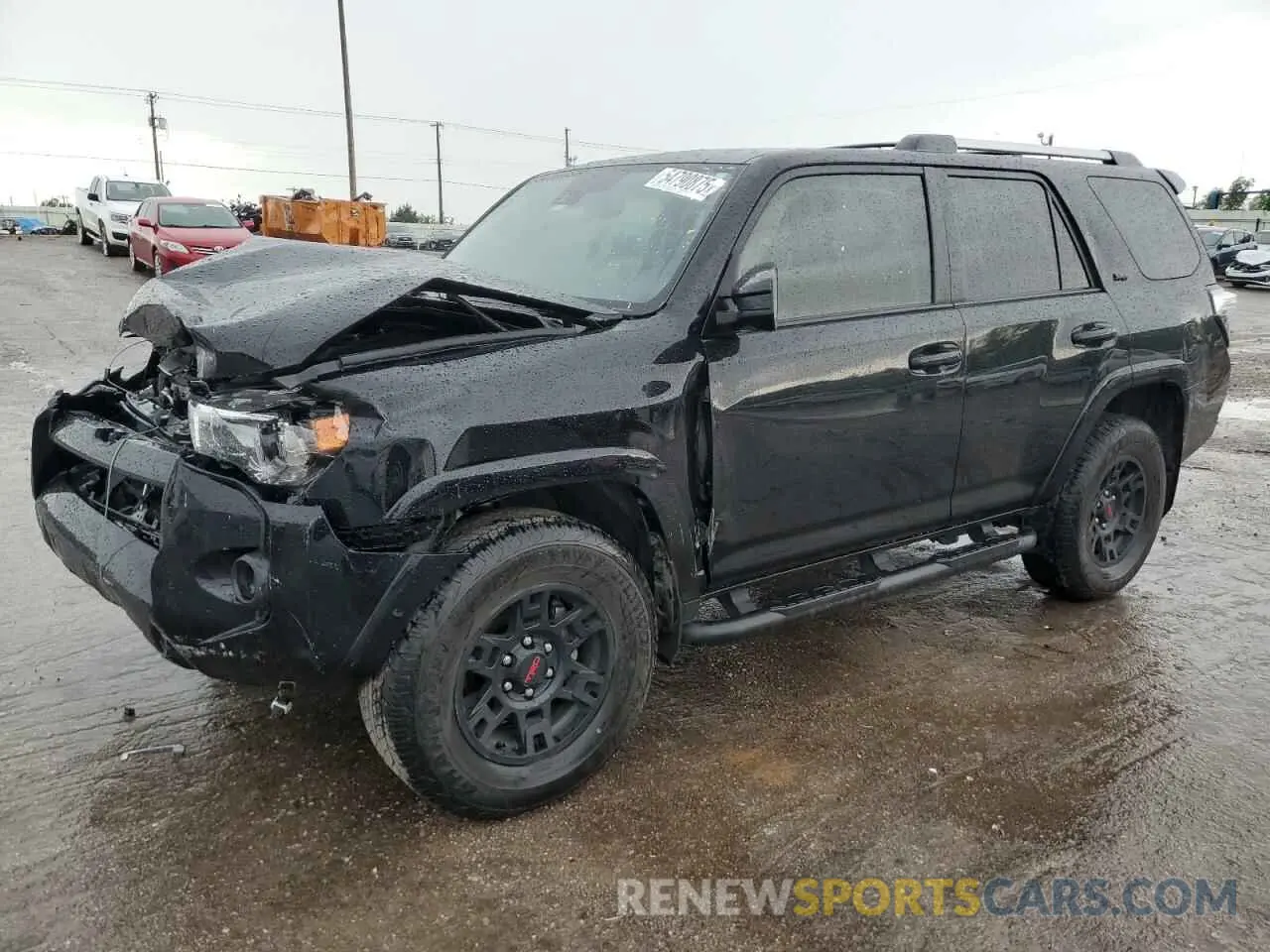1 fotografías del automóvil dañado JTEEU5JR7P5280013 TOYOTA 4RUNNER 2023