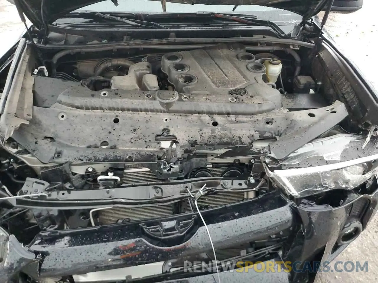 12 fotografías del automóvil dañado JTEEU5JR7P5280013 TOYOTA 4RUNNER 2023