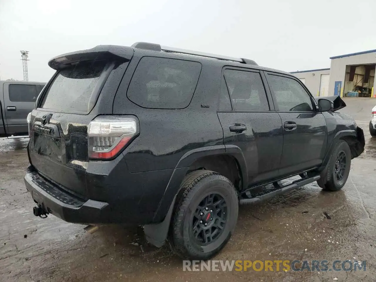 3 fotografías del automóvil dañado JTEEU5JR7P5280013 TOYOTA 4RUNNER 2023