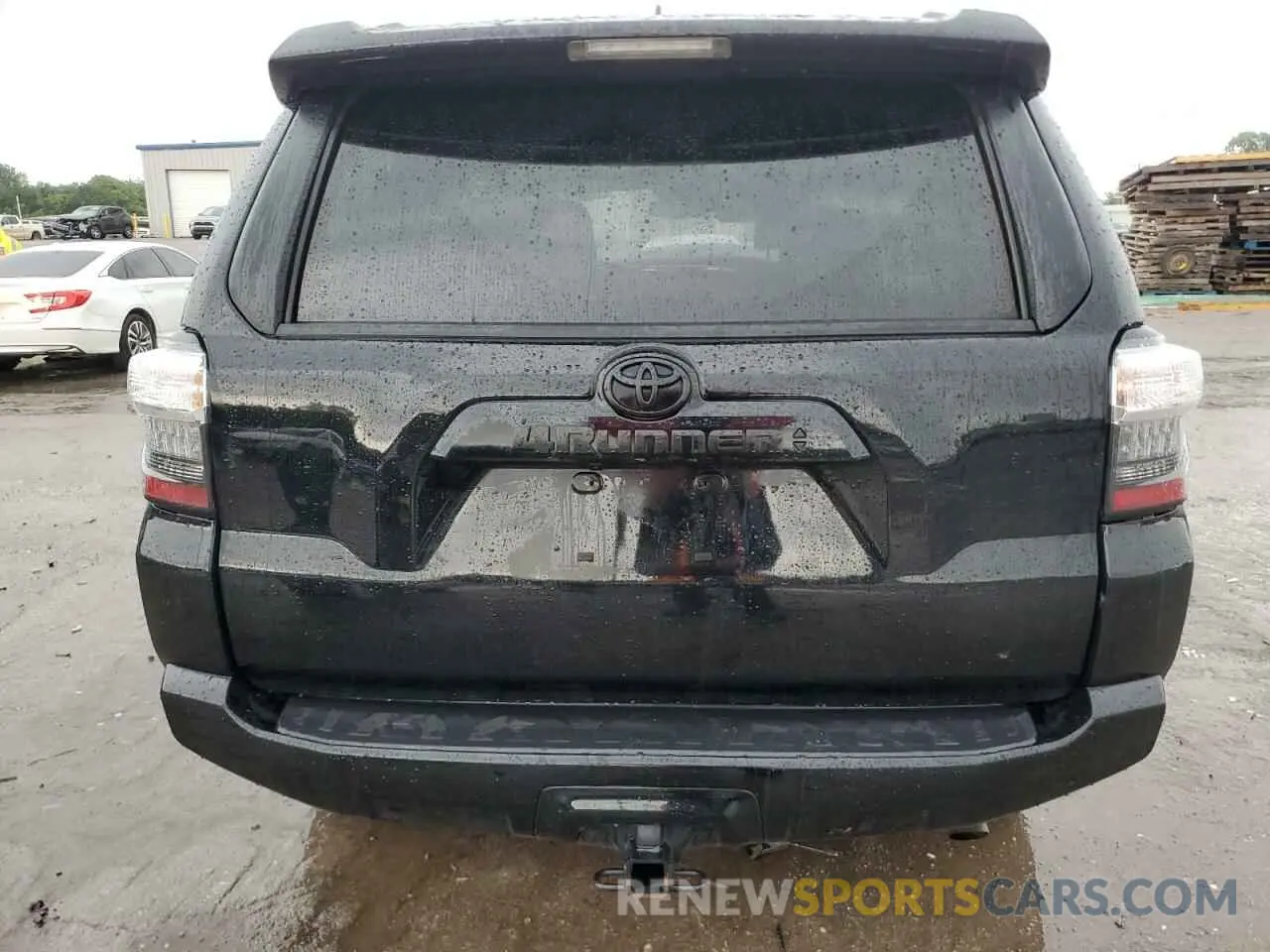 6 fotografías del automóvil dañado JTEEU5JR7P5280013 TOYOTA 4RUNNER 2023