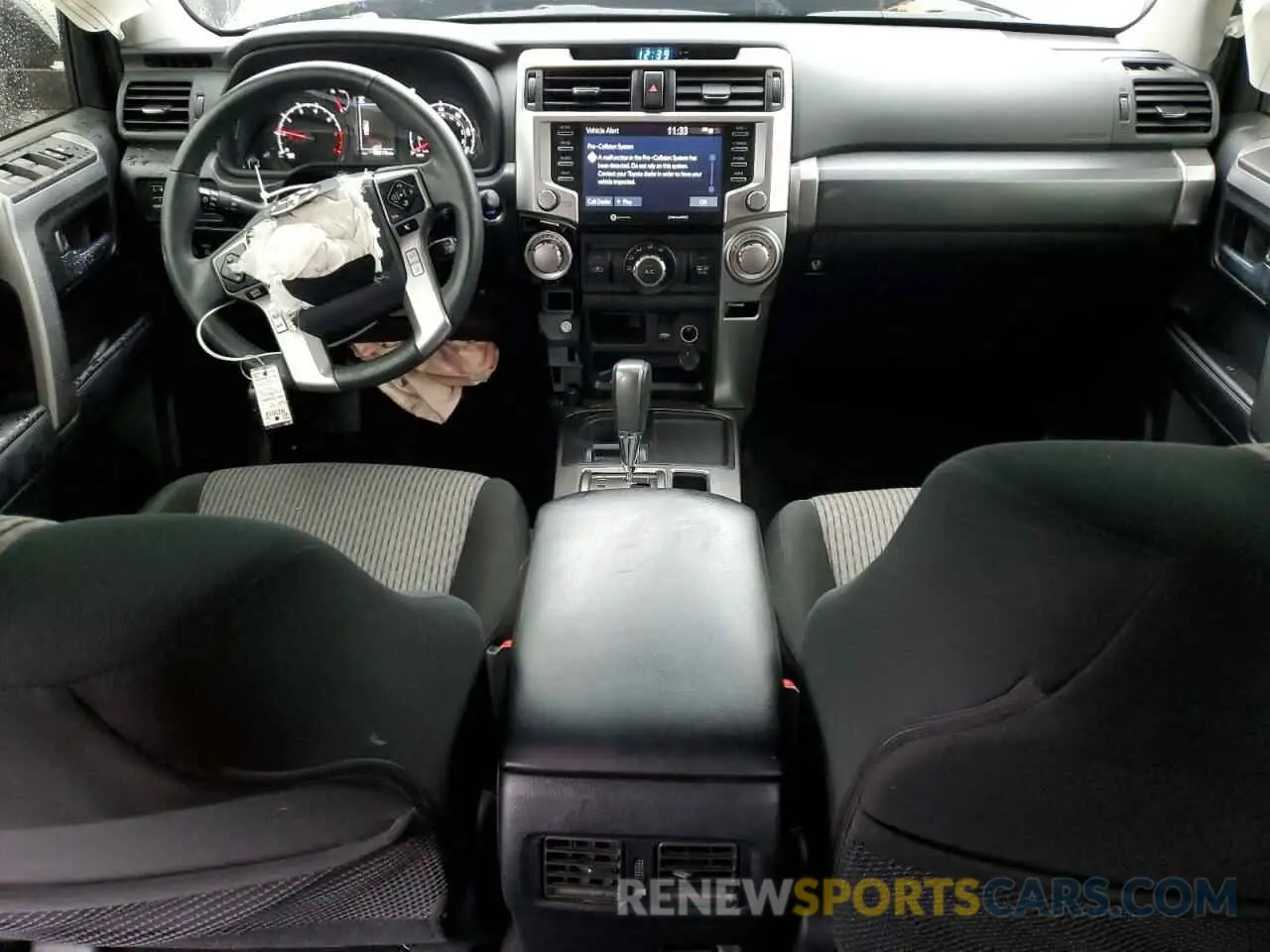 8 fotografías del automóvil dañado JTEEU5JR7P5280013 TOYOTA 4RUNNER 2023