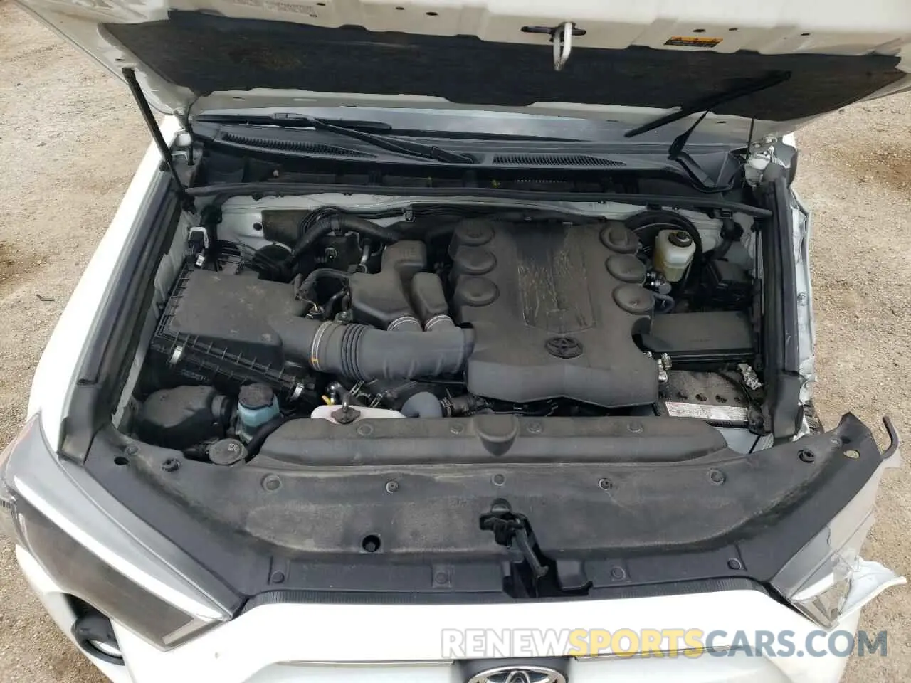 11 fotografías del automóvil dañado JTEEU5JR7P5297006 TOYOTA 4RUNNER 2023