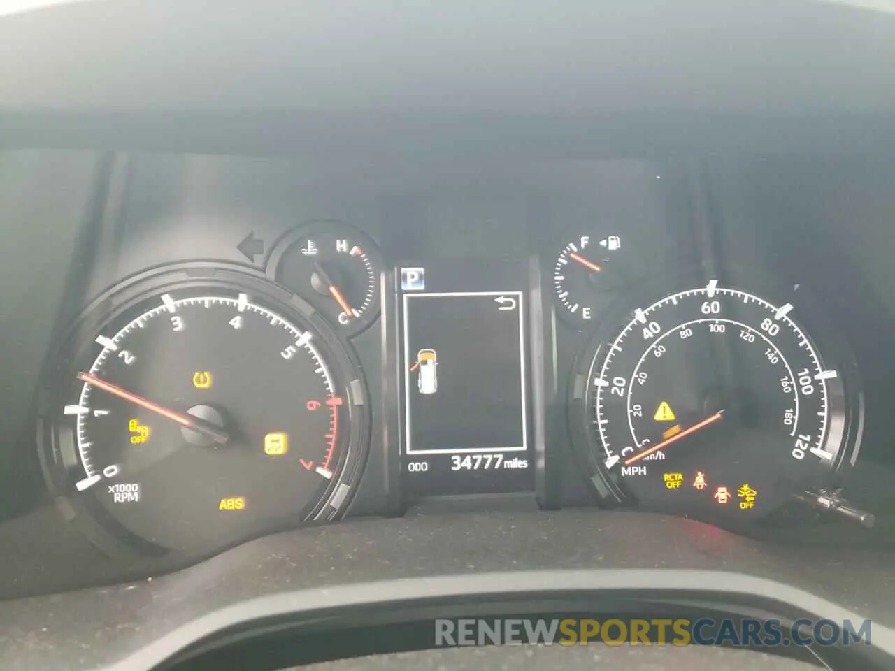 9 fotografías del automóvil dañado JTEEU5JR7P5297006 TOYOTA 4RUNNER 2023