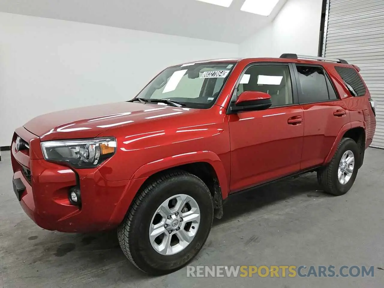 1 fotografías del automóvil dañado JTEEU5JR7P5300437 TOYOTA 4RUNNER 2023