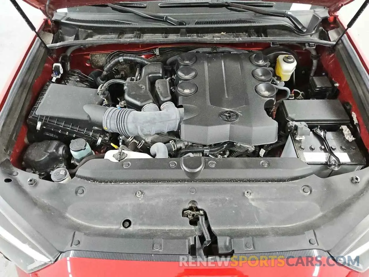 12 fotografías del automóvil dañado JTEEU5JR7P5300437 TOYOTA 4RUNNER 2023