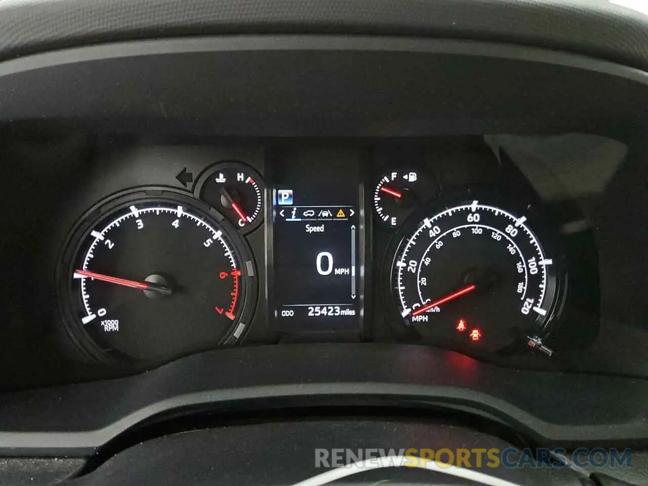 9 fotografías del automóvil dañado JTEEU5JR7P5300437 TOYOTA 4RUNNER 2023