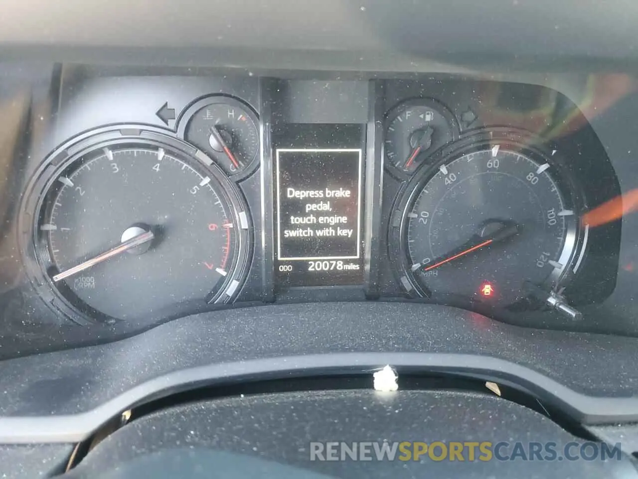 9 fotografías del automóvil dañado JTEEU5JR7P5301992 TOYOTA 4RUNNER 2023