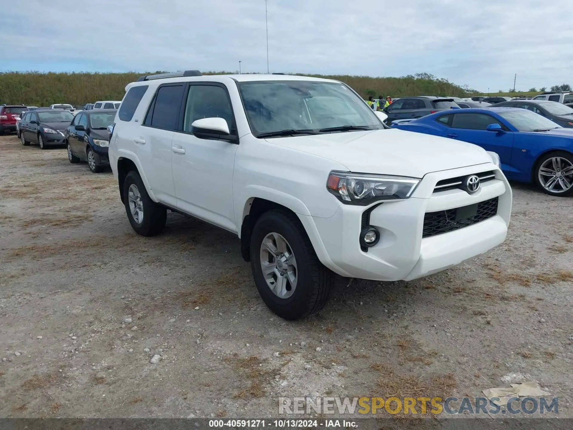 1 fotografías del automóvil dañado JTEEU5JR8P5285463 TOYOTA 4RUNNER 2023