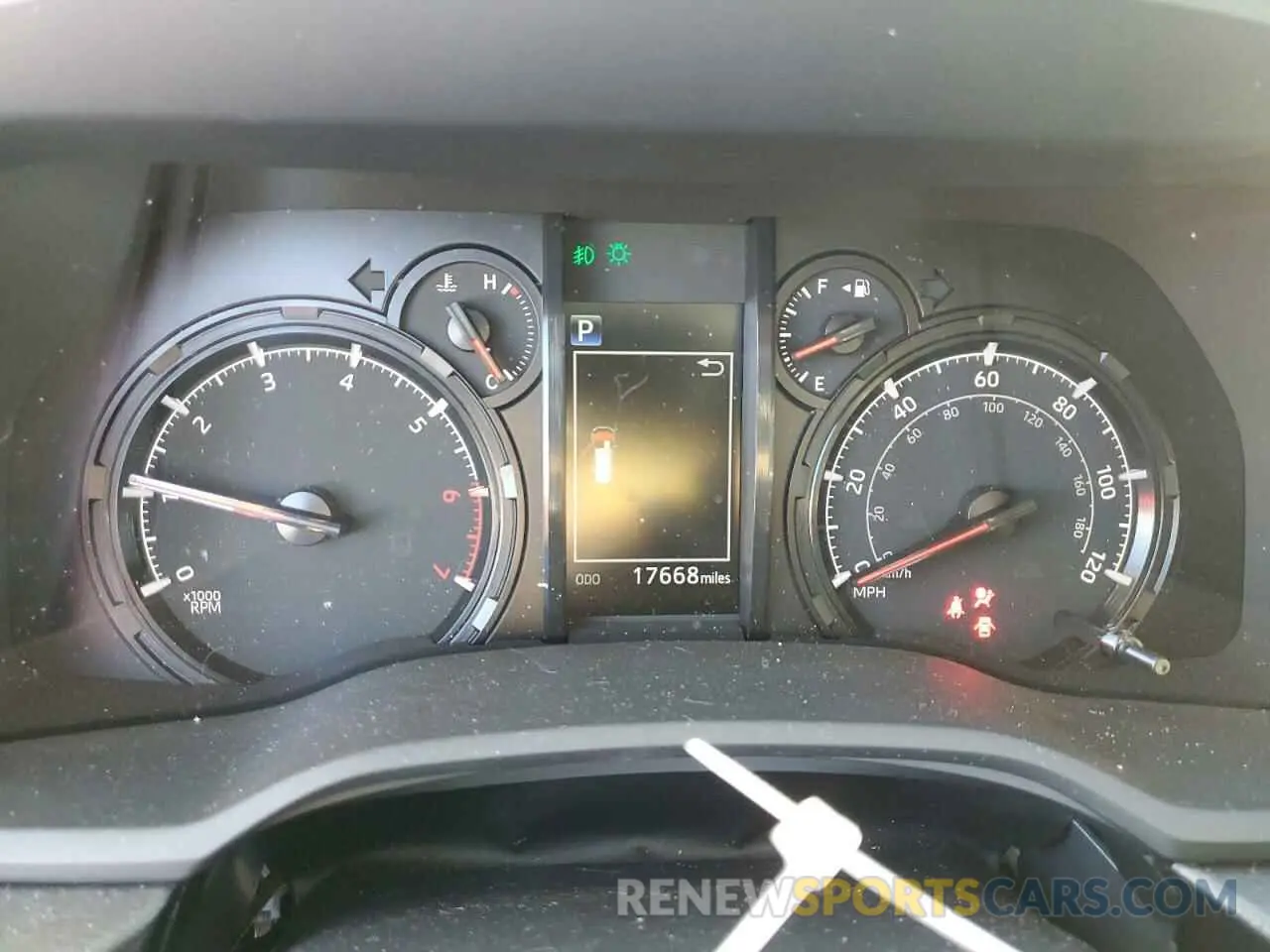 9 fotografías del automóvil dañado JTEFU5JR0P5281671 TOYOTA 4RUNNER 2023