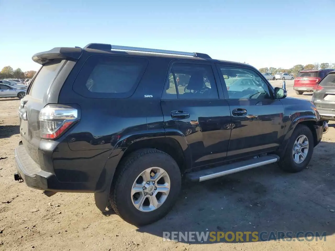 3 fotografías del automóvil dañado JTEFU5JR1P5304245 TOYOTA 4RUNNER 2023