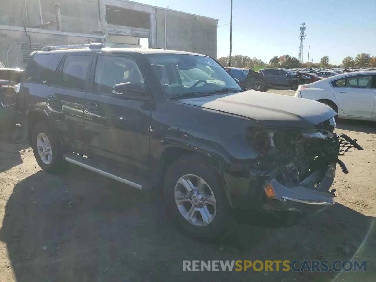 4 fotografías del automóvil dañado JTEFU5JR1P5304245 TOYOTA 4RUNNER 2023