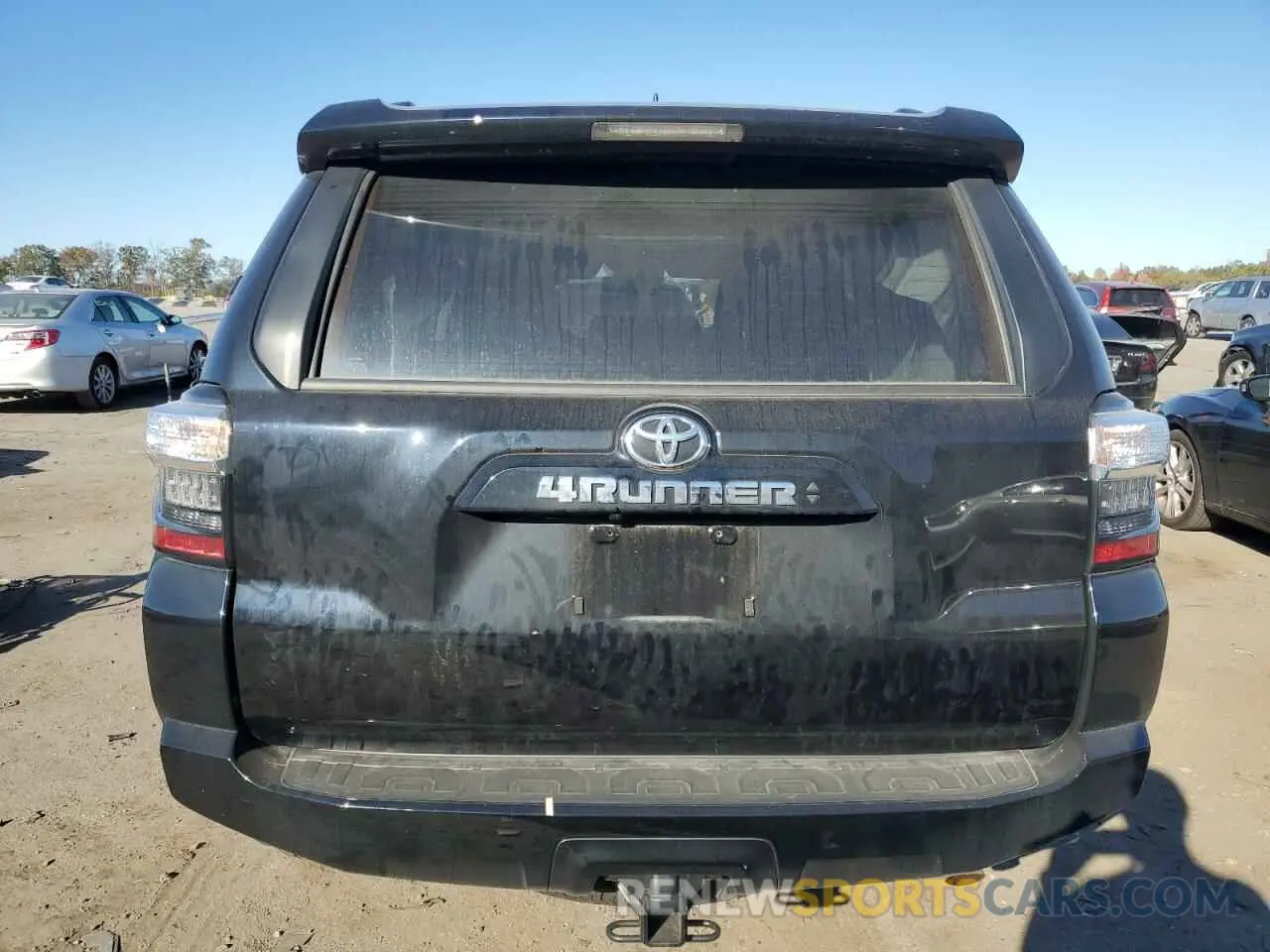 6 fotografías del automóvil dañado JTEFU5JR1P5304245 TOYOTA 4RUNNER 2023