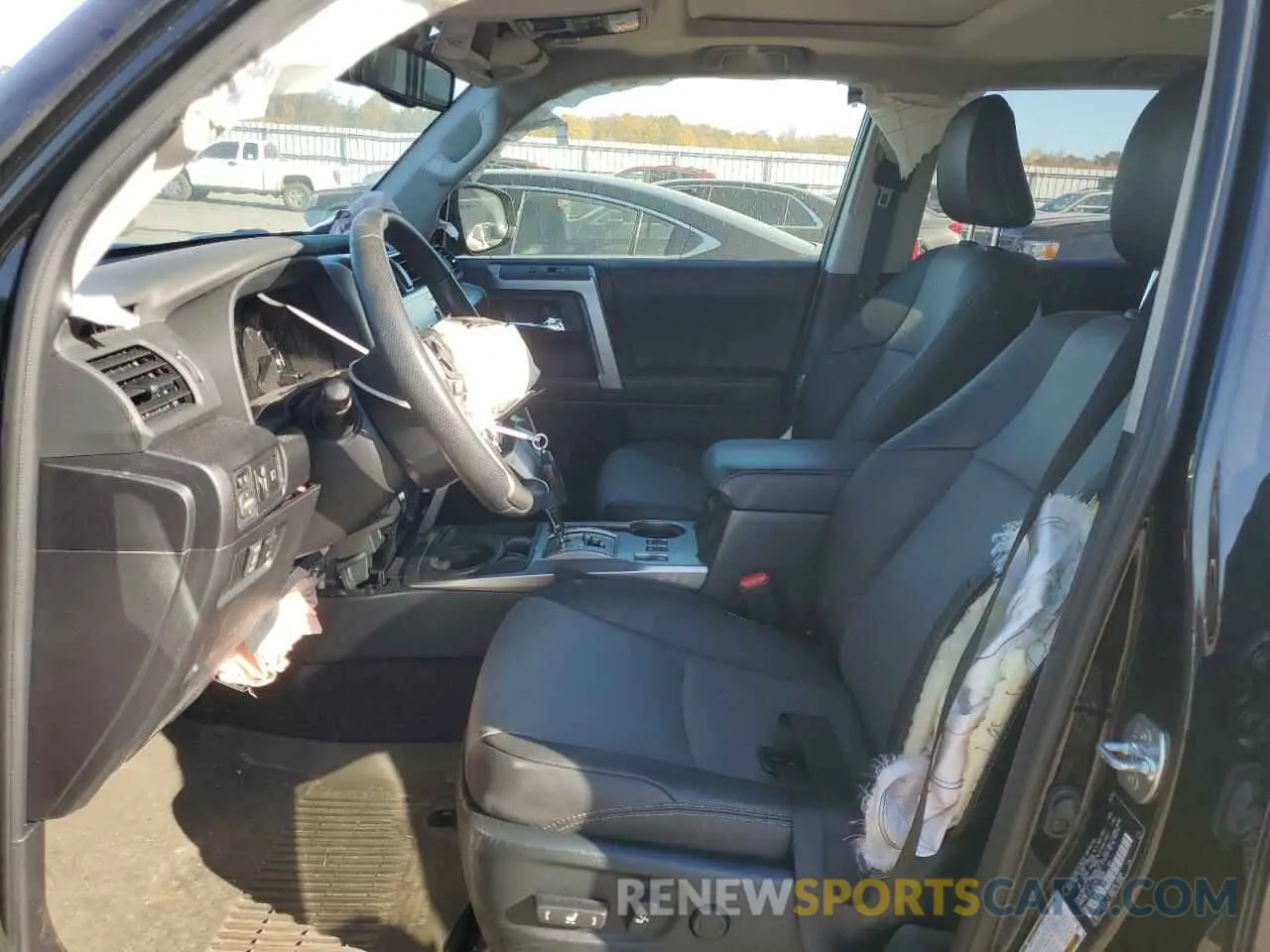 7 fotografías del automóvil dañado JTEFU5JR1P5304245 TOYOTA 4RUNNER 2023