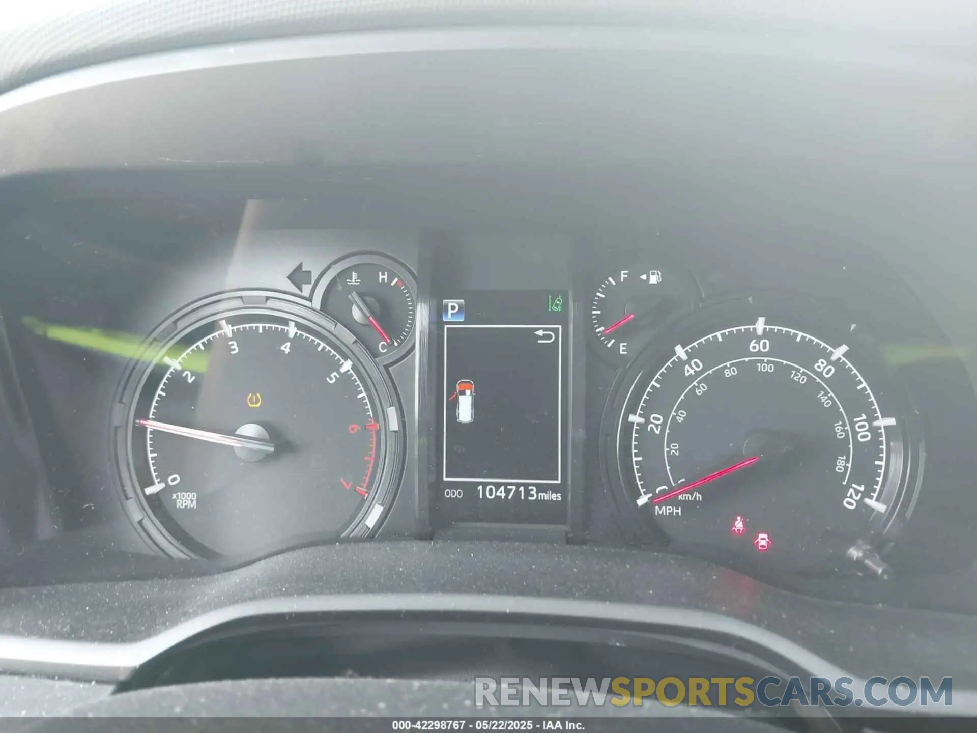 7 fotografías del automóvil dañado JTEFU5JR3P5294222 TOYOTA 4RUNNER 2023