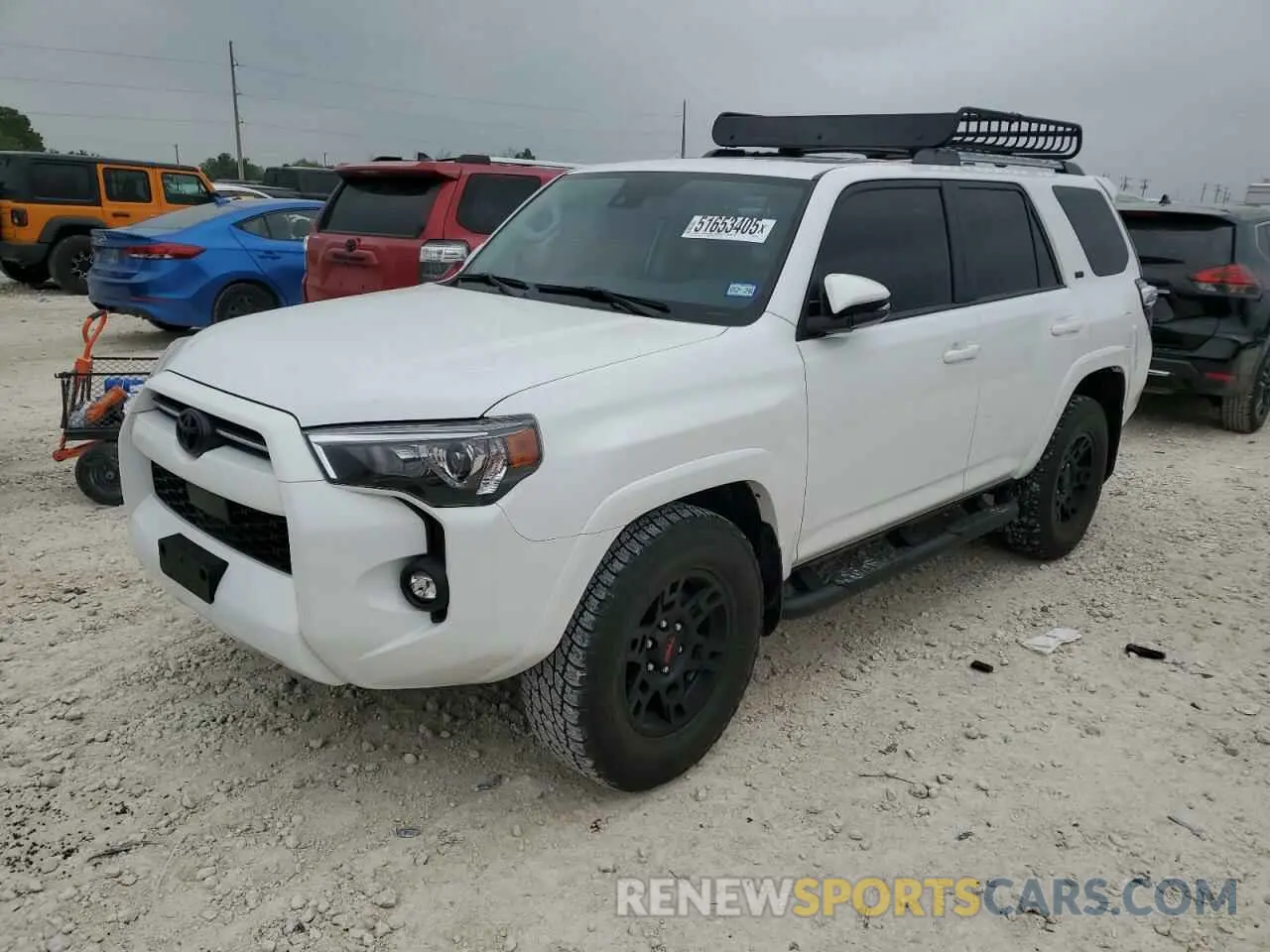 1 fotografías del automóvil dañado JTEFU5JR3P5298139 TOYOTA 4RUNNER 2023