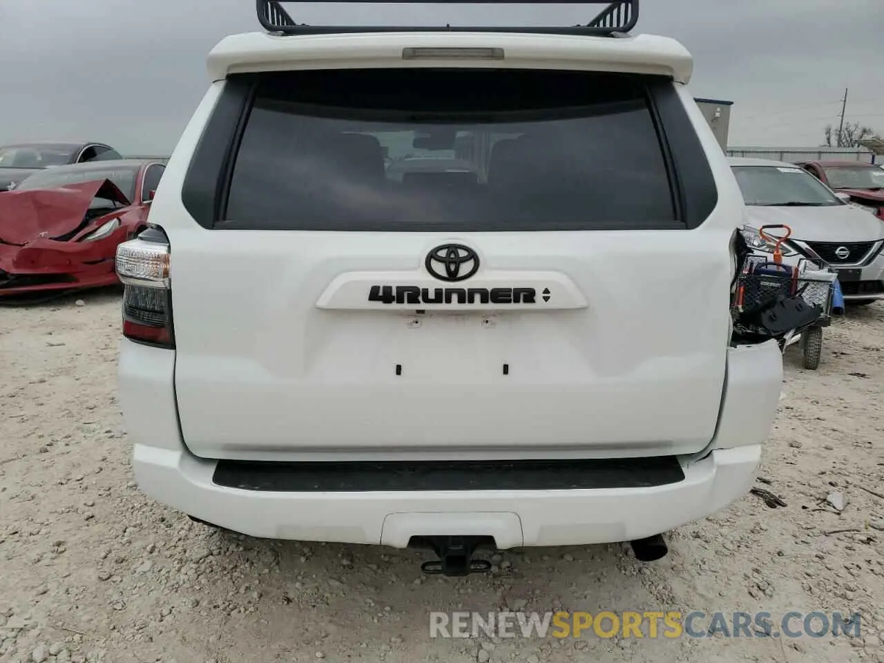 6 fotografías del automóvil dañado JTEFU5JR3P5298139 TOYOTA 4RUNNER 2023