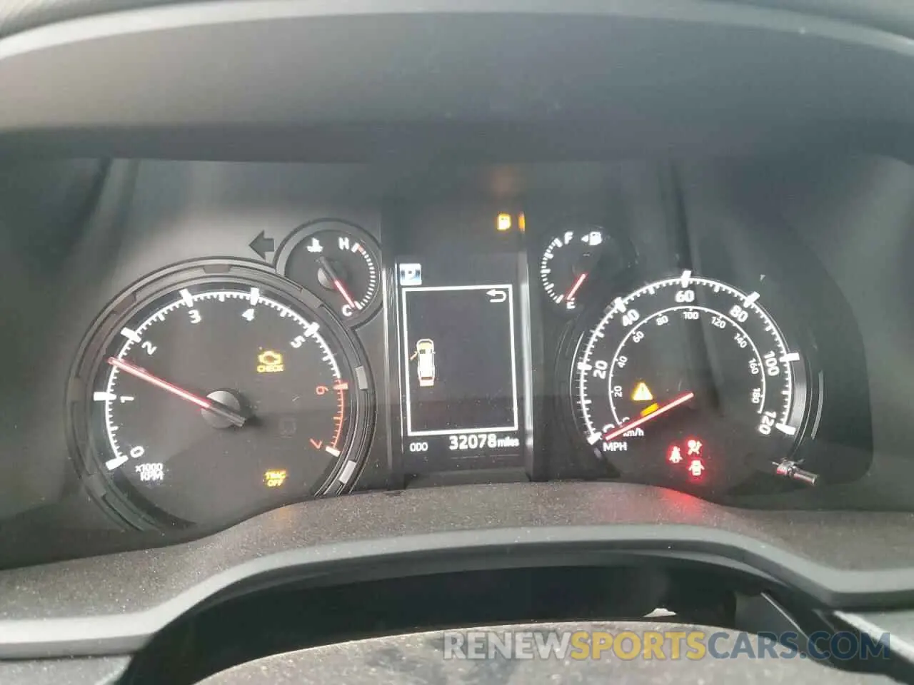 9 fotografías del automóvil dañado JTEFU5JR3P5298139 TOYOTA 4RUNNER 2023