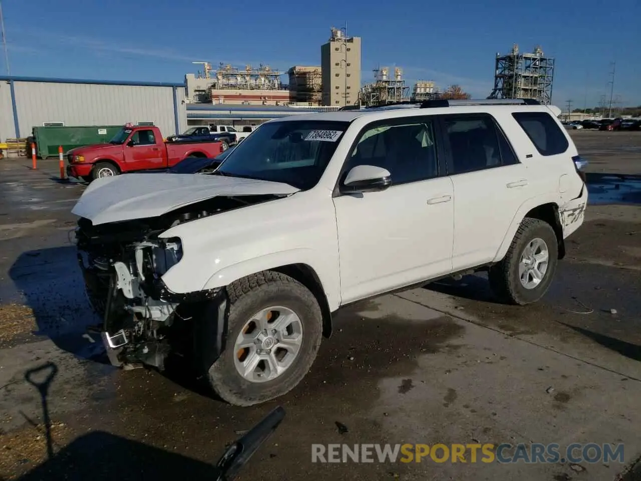 1 fotografías del automóvil dañado JTEFU5JR5P5284372 TOYOTA 4RUNNER 2023