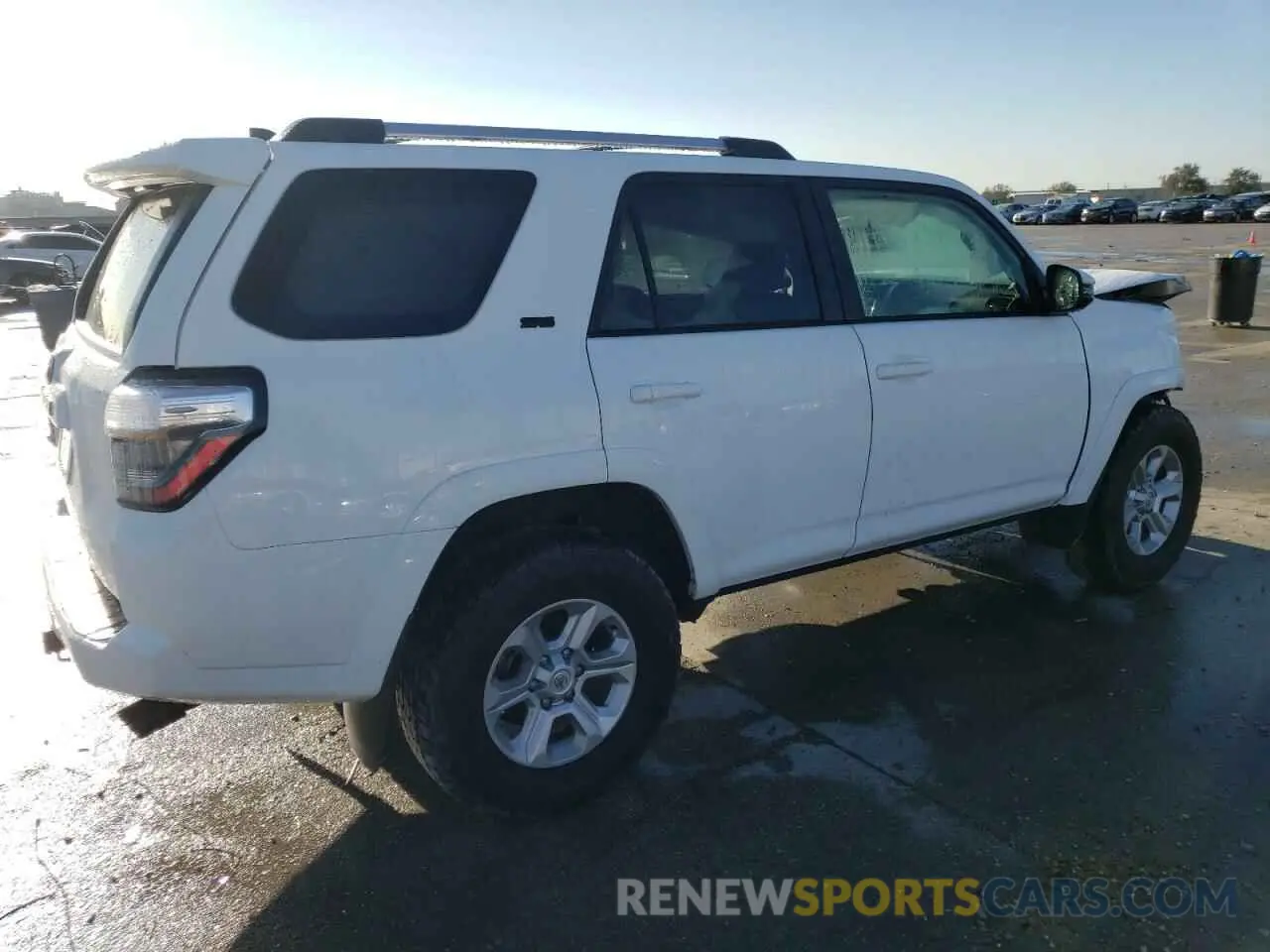 3 fotografías del automóvil dañado JTEFU5JR5P5284372 TOYOTA 4RUNNER 2023