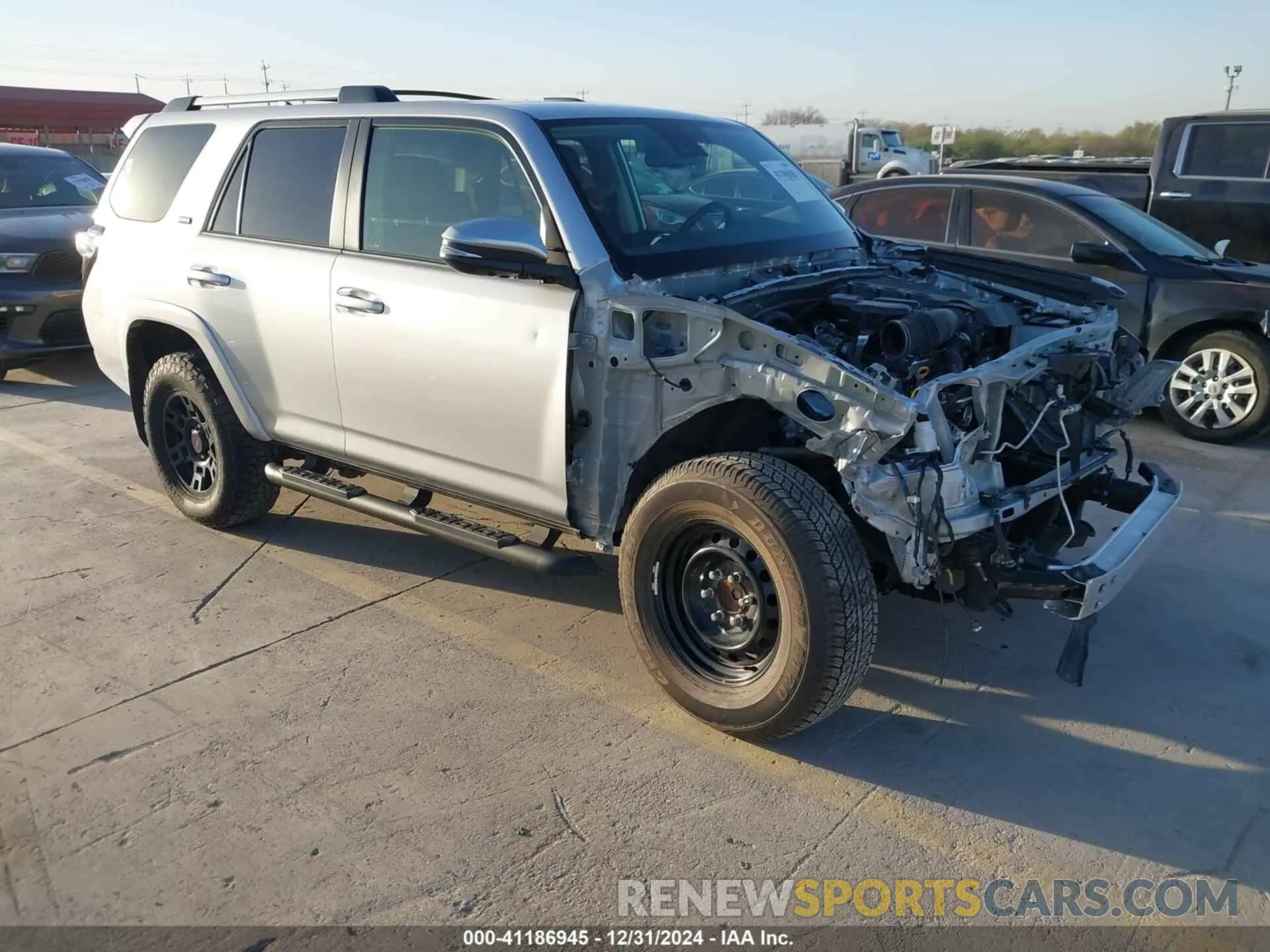 1 fotografías del automóvil dañado JTEFU5JR5P5292956 TOYOTA 4RUNNER 2023