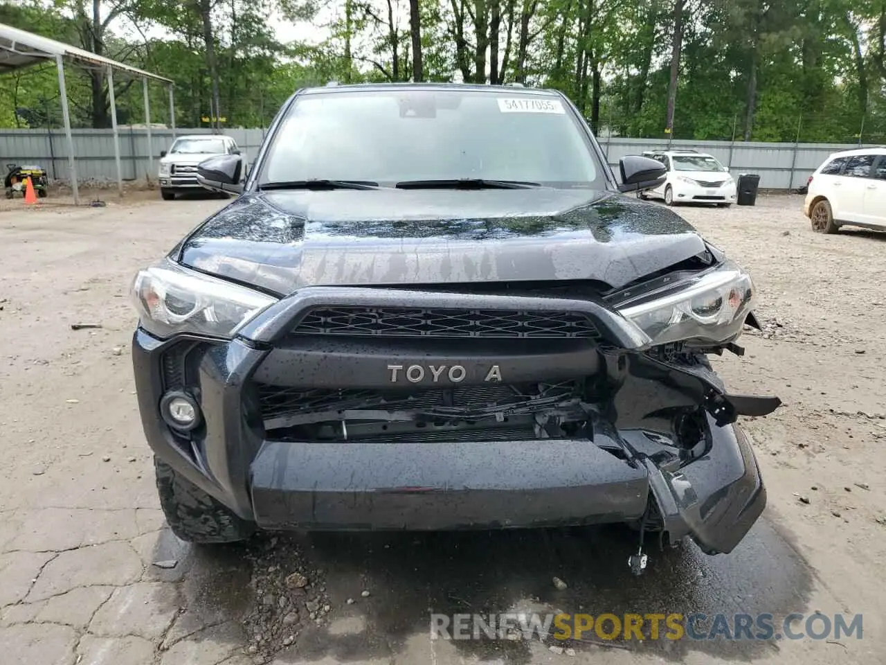 5 fotografías del automóvil dañado JTEFU5JR6P5295560 TOYOTA 4RUNNER 2023