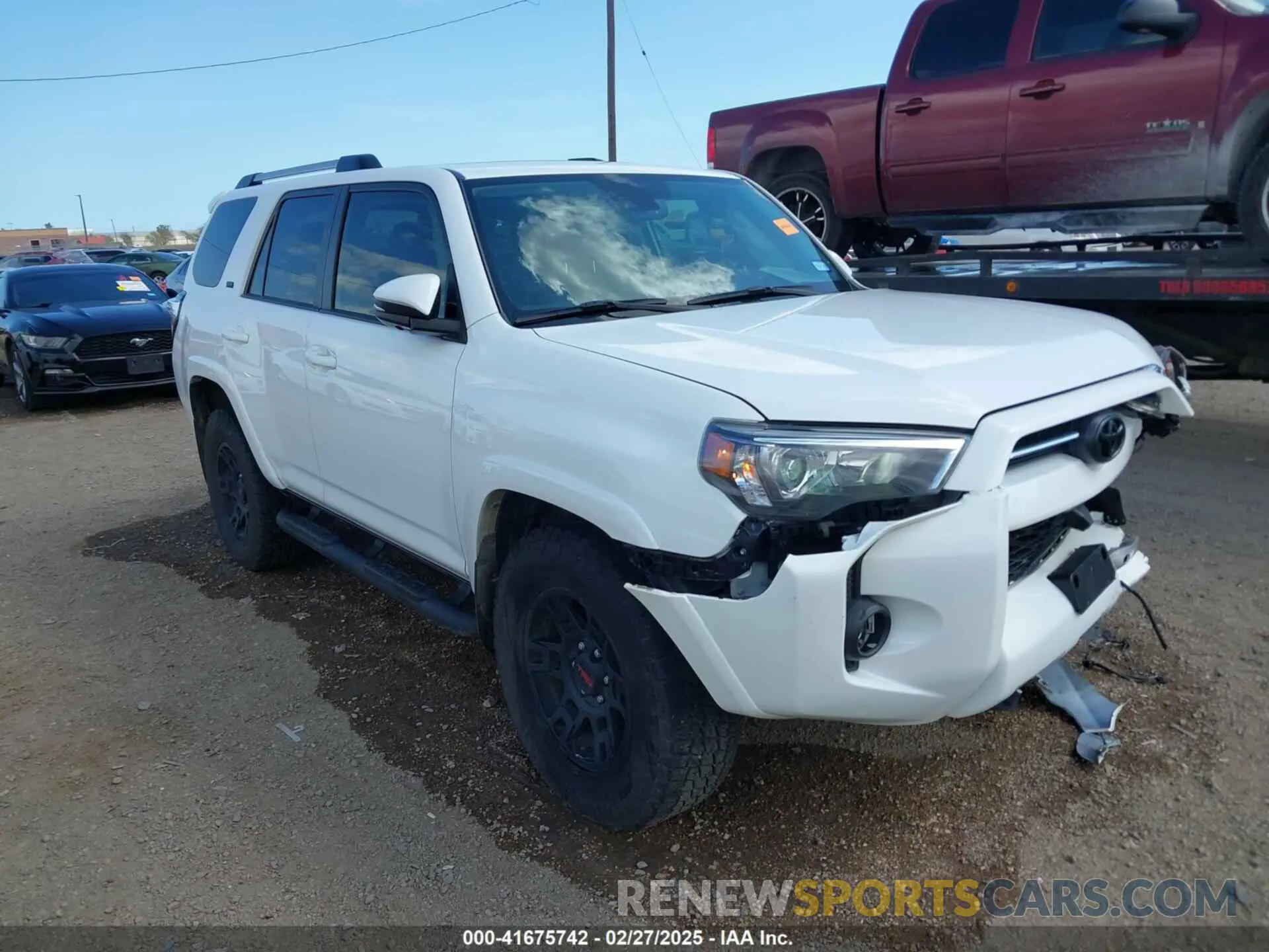 1 fotografías del automóvil dañado JTEFU5JR9P5301612 TOYOTA 4RUNNER 2023