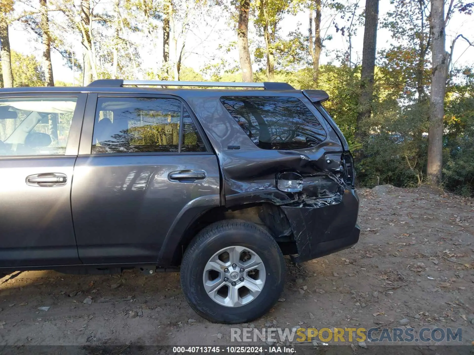 6 fotografías del automóvil dañado JTEFU5JRXP5296923 TOYOTA 4RUNNER 2023