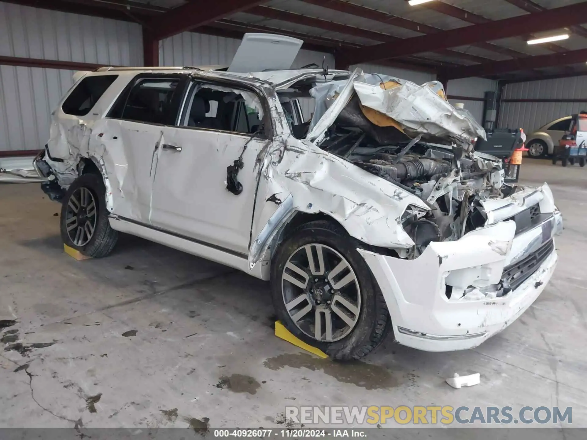 1 fotografías del automóvil dañado JTEKU5JR0P6198590 TOYOTA 4RUNNER 2023