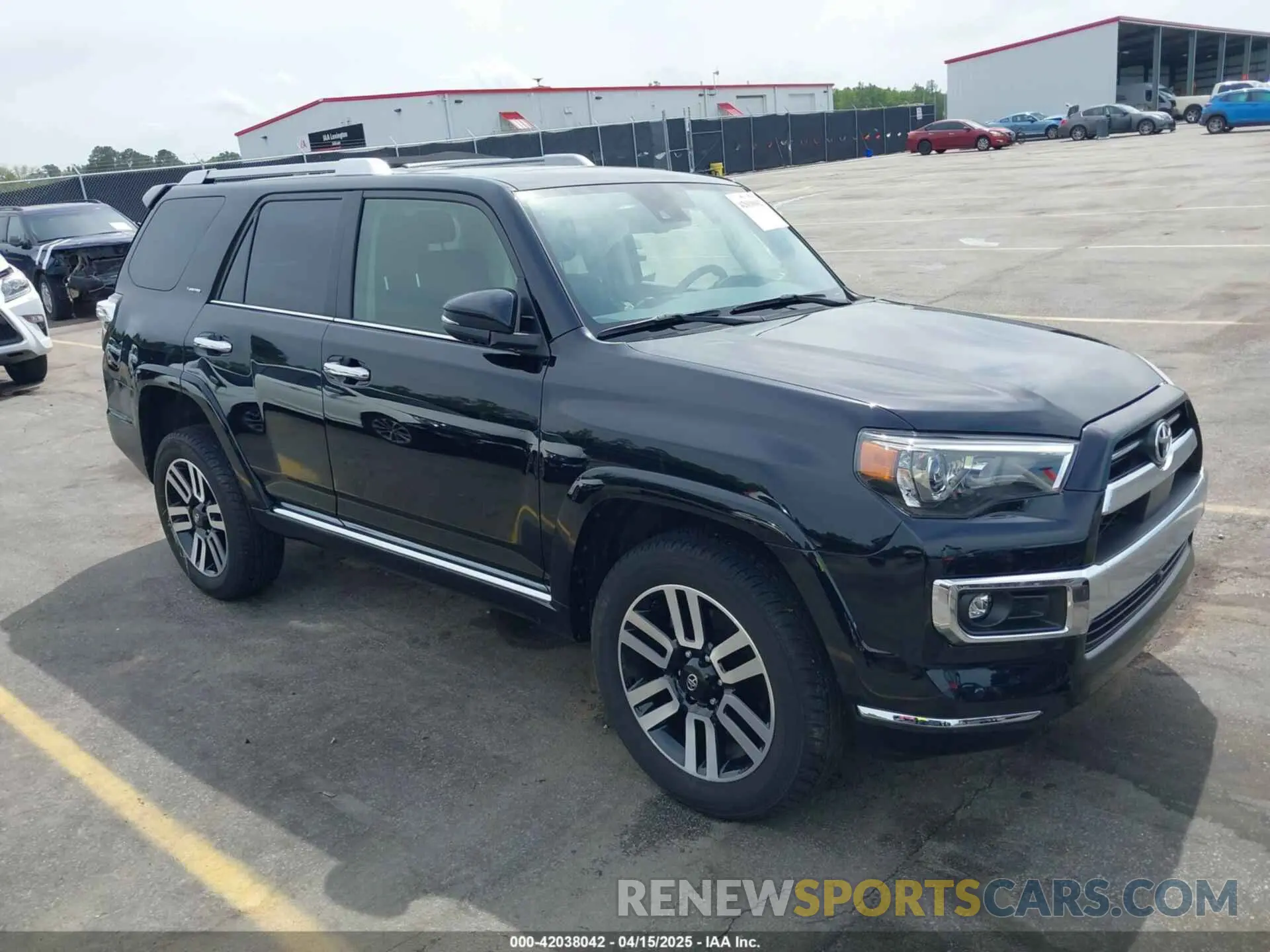 1 fotografías del automóvil dañado JTEKU5JR1P6184987 TOYOTA 4RUNNER 2023